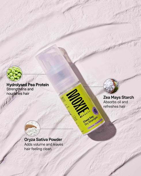 Moxie Beauty Cheat Day Dry Shampoo & Blending Brush Duo