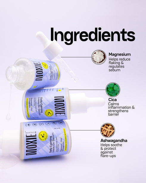 Moxie Beauty Daily Calming Leave On Serum