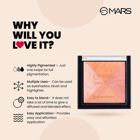 Mars Baked Blusher and Highlighter