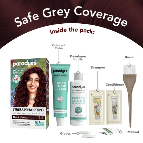 Paradyes Black Cherry Timeless Hair Tint