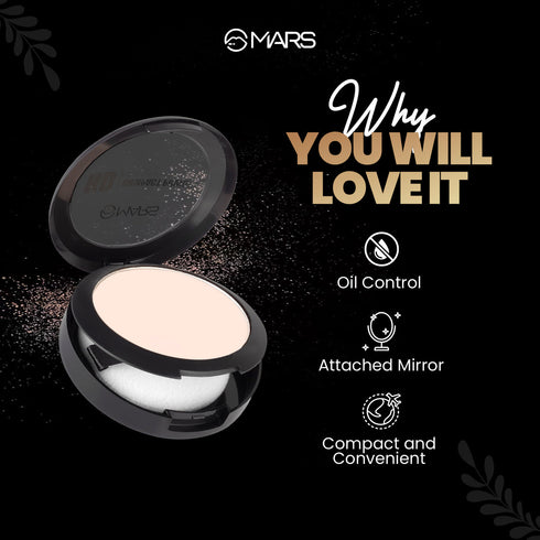 Mars HD Compact Powder | Oil Control
