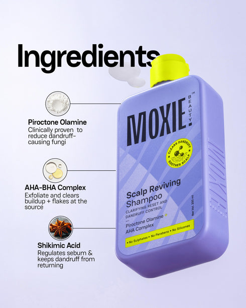 Moxie Beauty Scalp Reviving Shampoo
