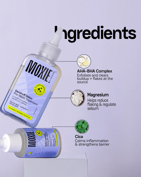 Moxie Beauty Scalp Treatment + Serum Duo