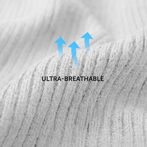 XYXX Crew-Length Socks - Polar White