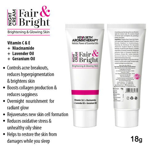 Keya Seth Aromatherapy Fair & Bright Night Cream