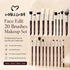 MAKEZMIA Face Edit 20 Brushes Makeup Set