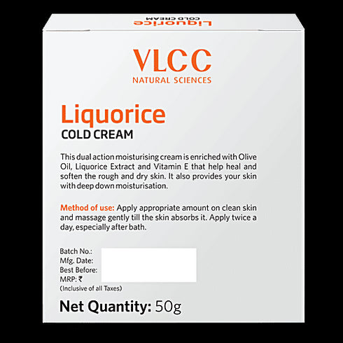 VLCC Liquorice Cold Cream
