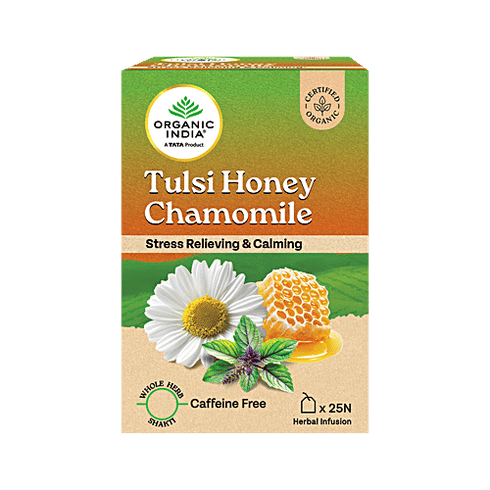 Organic India Tulsi Honey Chamomile Tea