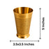 Pure Brass Handcrafted Lassi Glass | Pack of 2