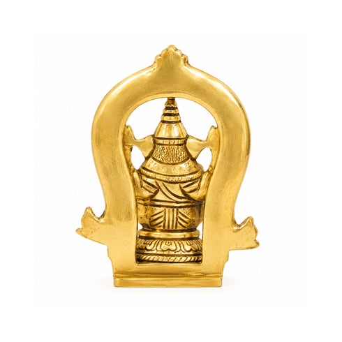 Brass Ganesh Ji God Idol Statue 0.5Kg