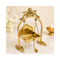 Decorative Brass Peacock Jhula 344g Set of 1