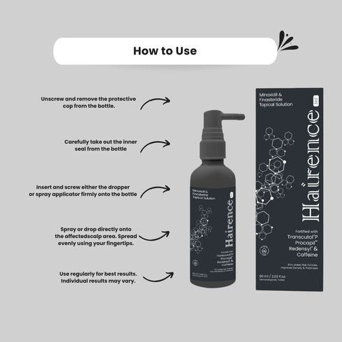 Skinaa Hairence Mf Minoxdil & Finasteride Lotion