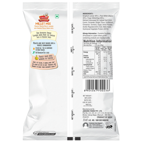 Jabsons Foods Millet Mix Roasted Namkeen