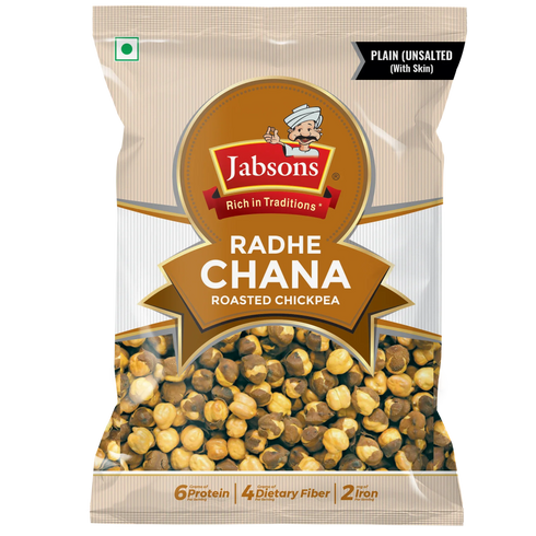 Jabsons Foods Radhe Plain Roasted Chana
