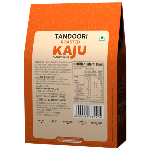 Jabsons Foods Tandoori Cashew
