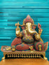 Tamas Brass Sofa Ganesha Statue