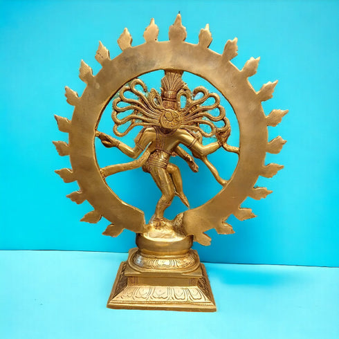 Tamas Brass Nataraja Reverence and Harmony Statue/Idol