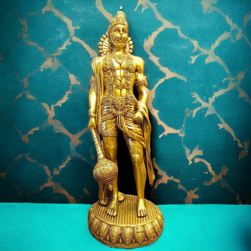 Tamas Brass Hanuman Ji Statue
