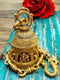 Tamas Brass Ganesha Wall Hanging Temple Bell