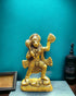 Tamas Brass Lord Hanuman with Sanjivani Mountain Statue/Idol
