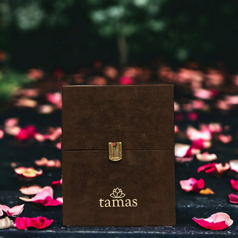 Tamas Brass Saraswati Statue | Free Luxury Gift box