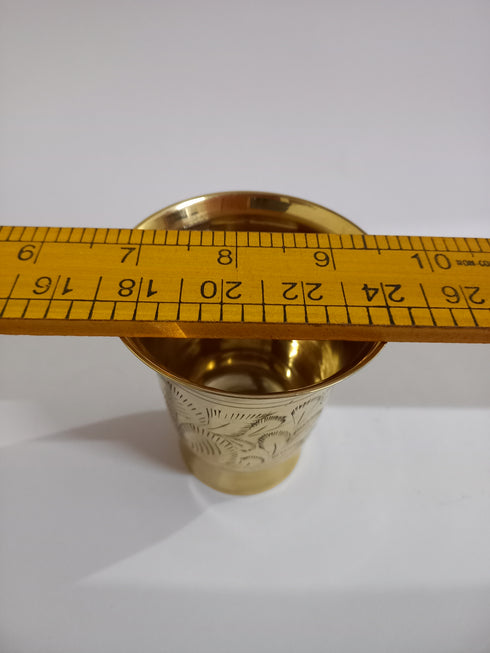 Pure Brass Glass 94g(Pack of 6)