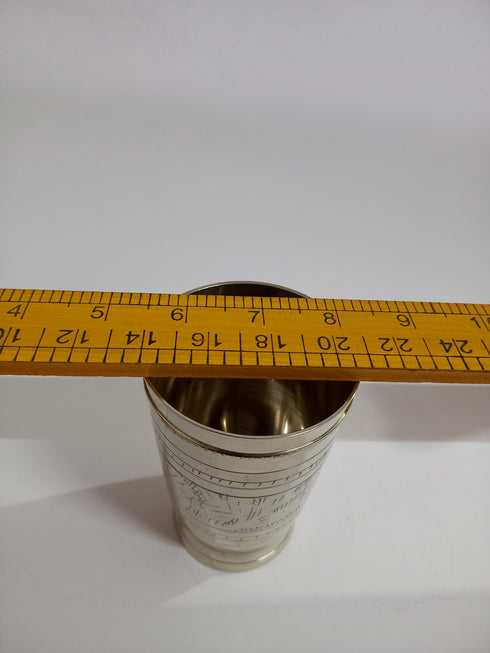 Pure Brass Glass for Home Restaurant 173g(Pack of 6)