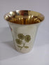 Flower Design Brass Glasses 190g(Pack of 6)