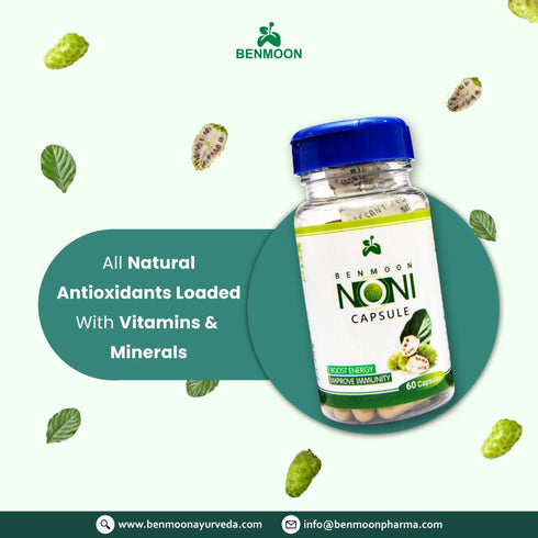 Benmoon Ayurveda Noni Capsules