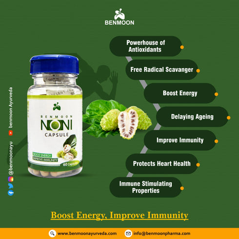 Benmoon Ayurveda Noni Capsules
