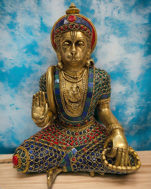 Tamas Brass Hanumanji Stonework