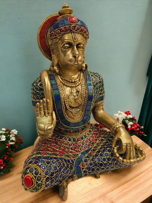 Tamas Brass Hanumanji Stonework