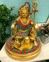 Tamas Brass Stone Worked Shivji|