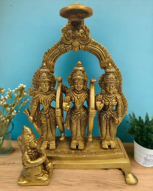 Tamas Brass Ram Darbar |Golden | Free Premium Gift Box