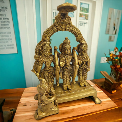 Tamas Brass Ram Darbar |Golden | Free Premium Gift Box