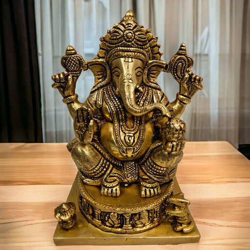 Tamas Brass Ganesh Statue
