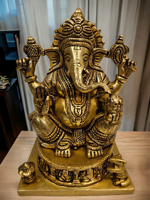 Tamas Brass Ganesh Statue