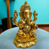 Lord Ganesh/Ganapati Tamas Brass Statue/Idol