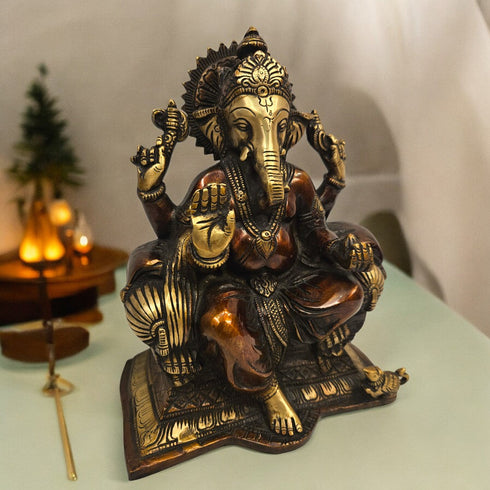 Tamas Brass Ganesh Statue