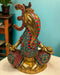 Modern Stoned work Lord Ganesh/Ganapati Tamas Brass Statue/Idol