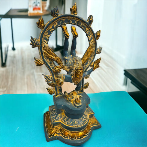 Tamas Brass Natraja shiva in cosmic dance