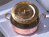 Pure Tamas Copper Cooking Lagan Biryani Handi with Tamas Brass Lid & Side Handles.