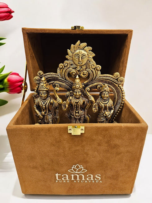 Tamas Brass Ram Darbar |Golden|Free Premium Gift Box