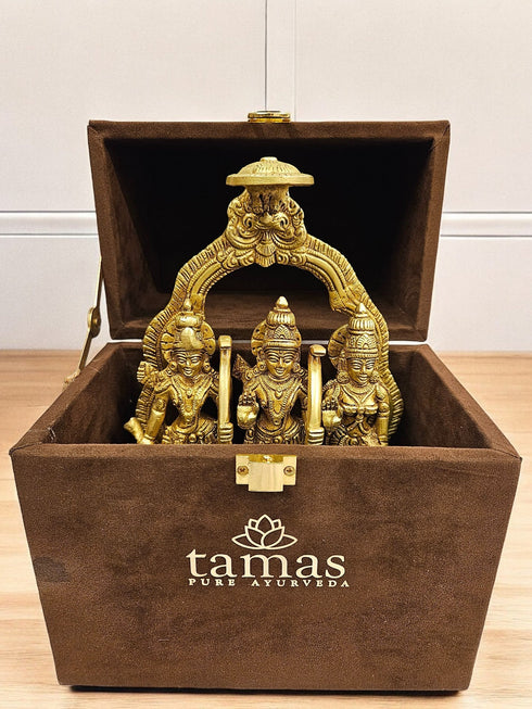 Tamas Brass Ram Darbar |Golden | Free Premium Gift Box
