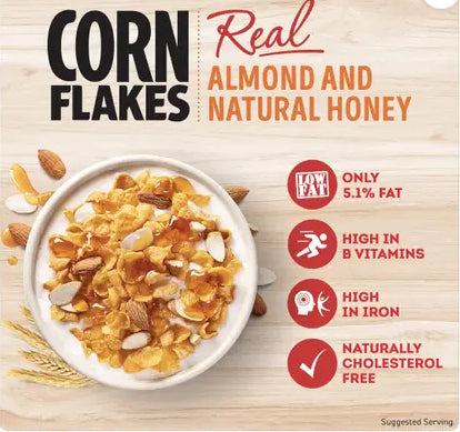 Kellogg's Corn Flakes Real Almond and Honey