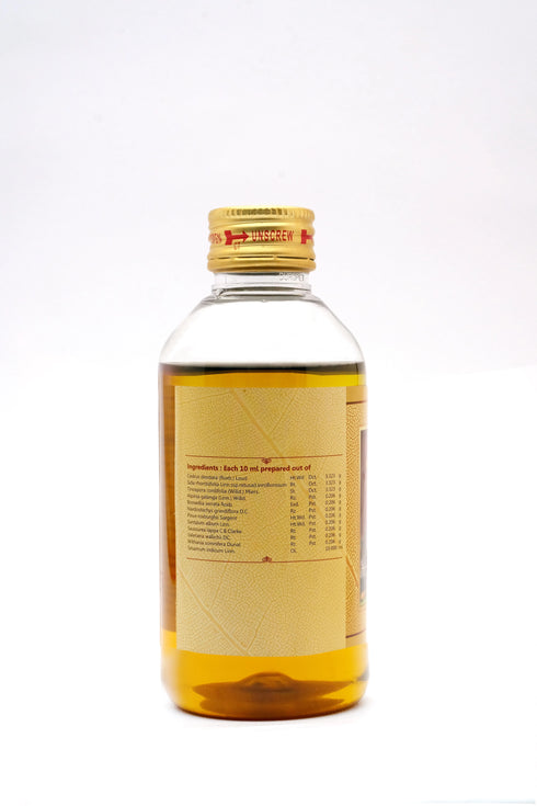 Sna oushadhasala Balaaguloochiaadi Oil