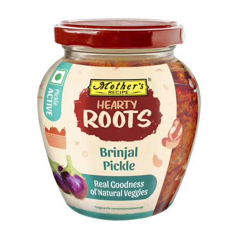 Mothers Recipe Hearty Roots Brinjal Pickle