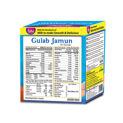 Prabhuji Gulab Jamun