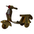 Brass Vintage Scooter Figurine Statue 161g Pack of 1