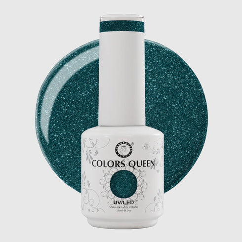 Colors Queen UV LED Soak Off Gel Polish - Glitter Nail Colors | 15 ML